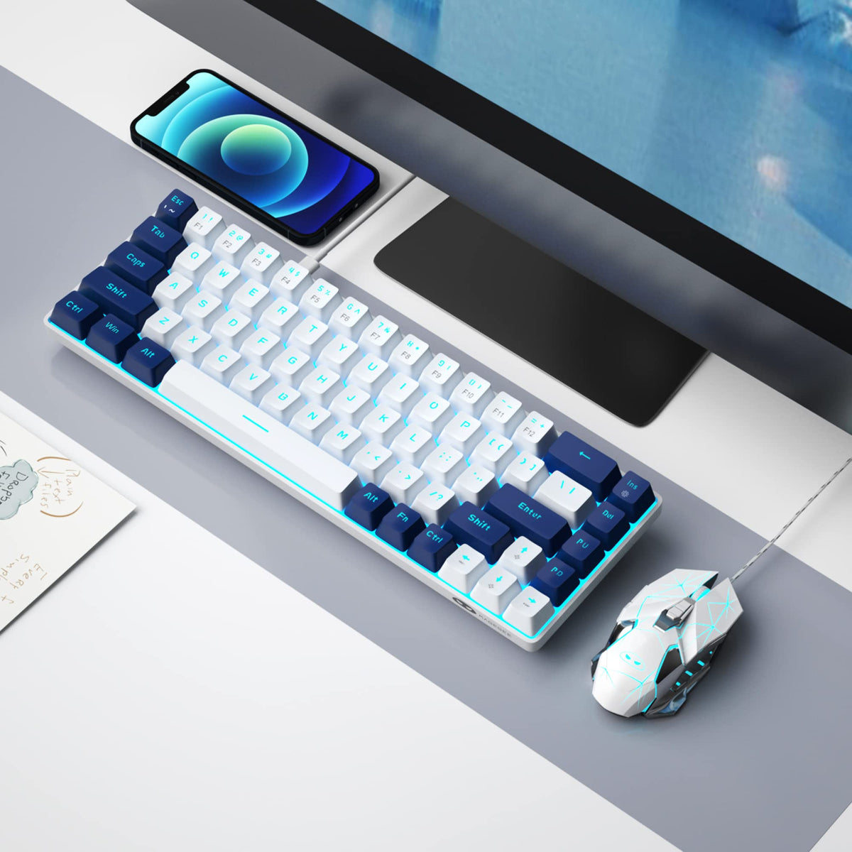 MageGee MK-Box 68-Key Wired Mechanical Keyboard