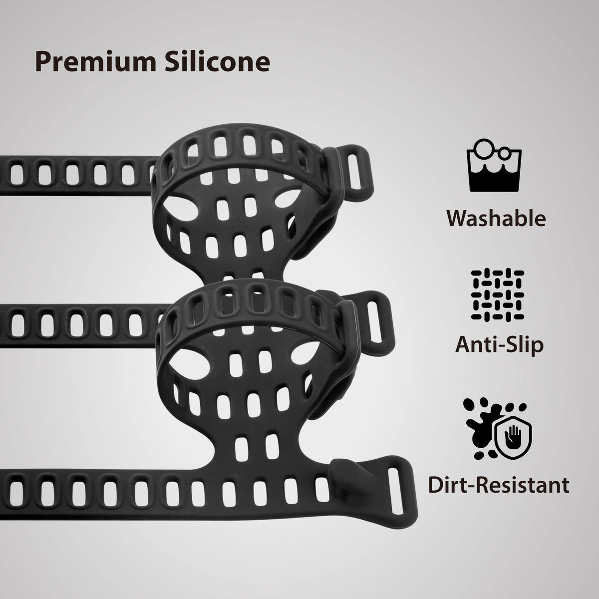 Universal Bike Frame & Handlebar Accessory Strap – 22–88 mm