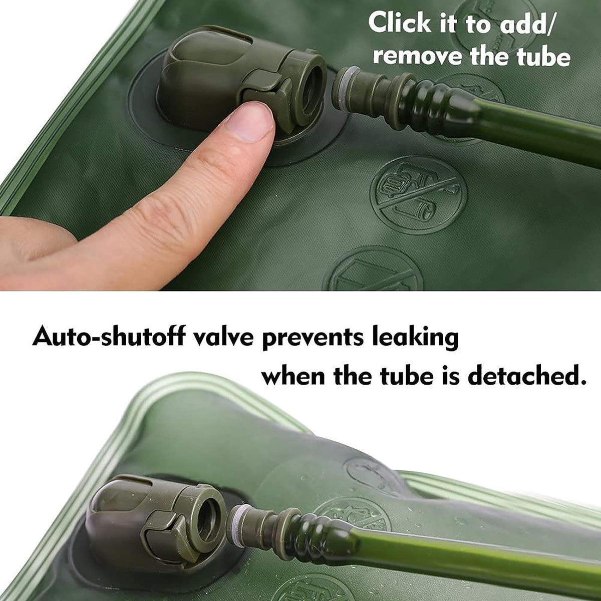 2L Hydration Bladder with Detachable Drinking Hose