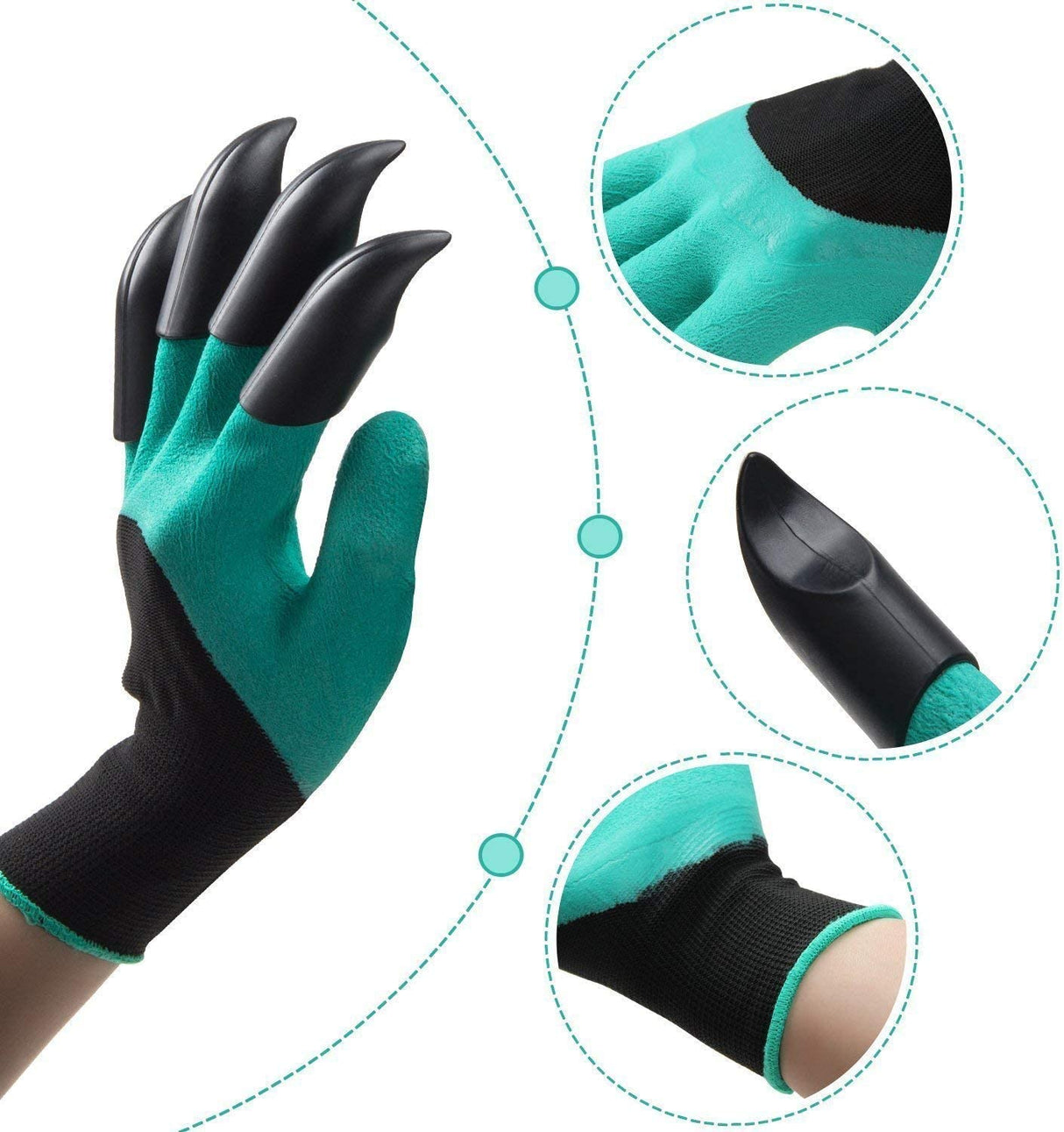 Garden Gloves with Claws
