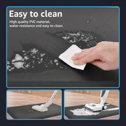 Black Cushioned Anti-Fatigue Mat – 71 × 44 cm