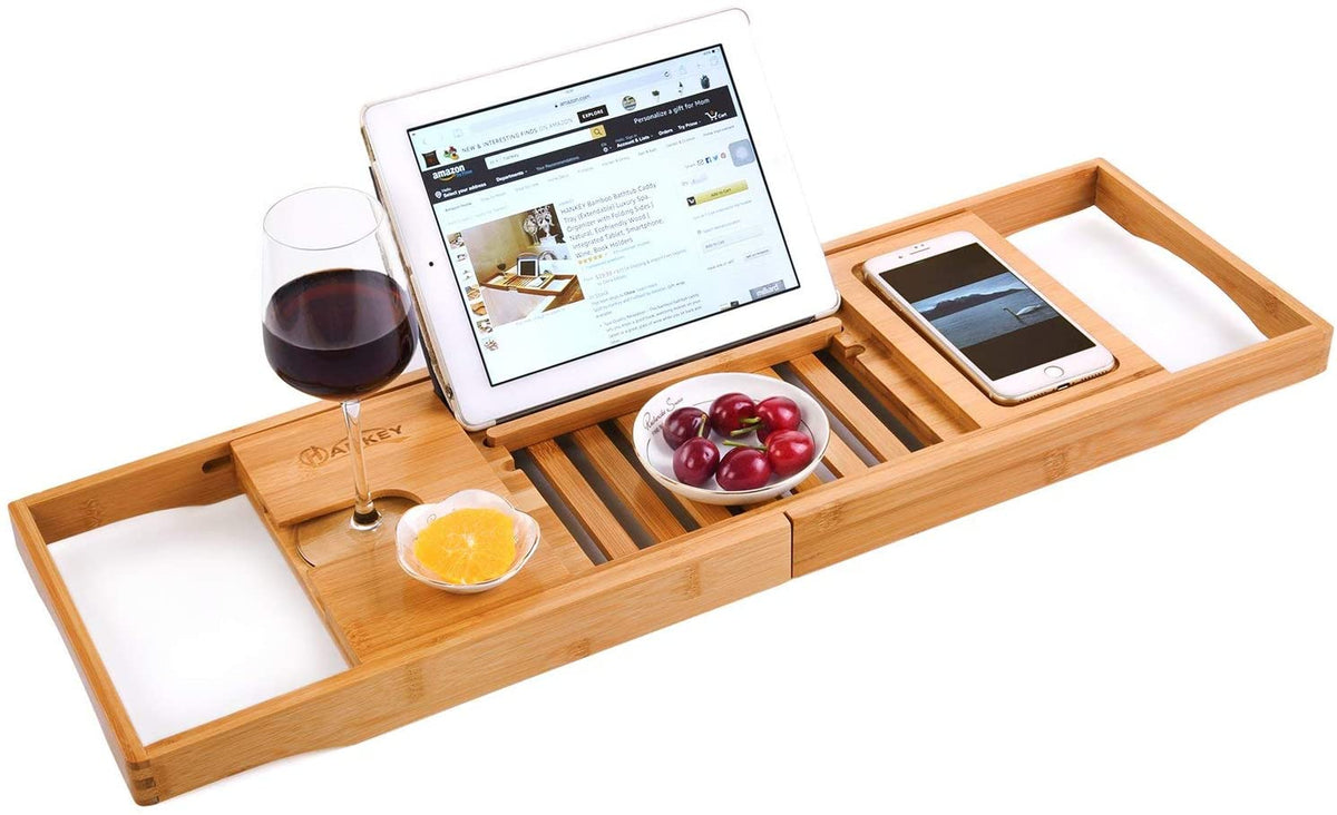 Bamboo Bathtub Caddy Tray