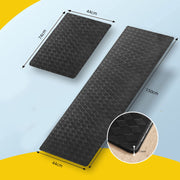 2-Piece 12 mm Cushioned Kitchen Mat Set