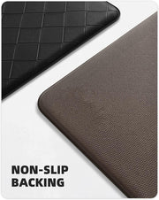 2-Piece 12 mm Cushioned Kitchen Mat Set