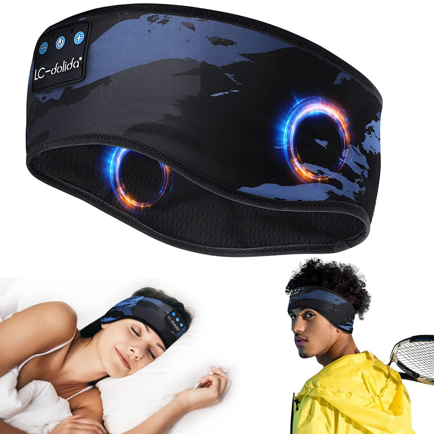 LC-dolida Bluetooth Sleep Headphones Headband