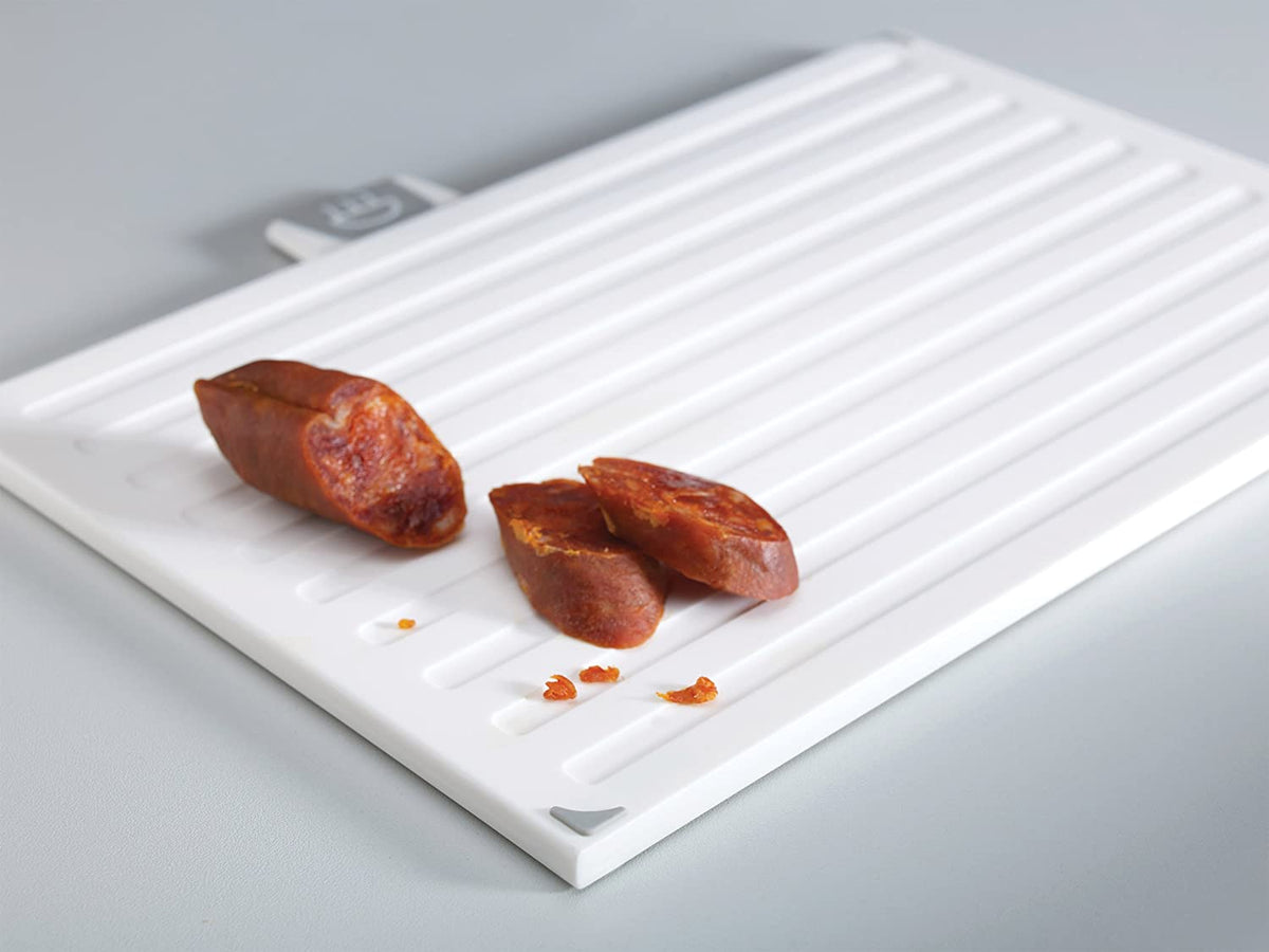 Cutting Board Set with 4 Matching Knives and Storage Case