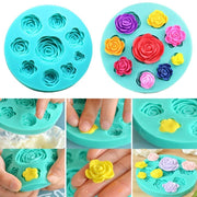 3D Rose Fondant