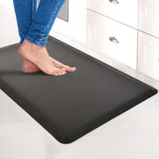 Black Cushioned Anti-Fatigue Mat – 71 × 44 cm