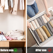 3-Piece Mesh Wardrobe Organiser Set – 23 Compartments
