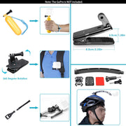 50-in-1 Action-Camera Mounting Accessory Kit