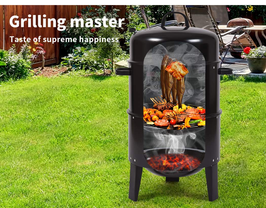 3in1 Charcoal BBQ Grill