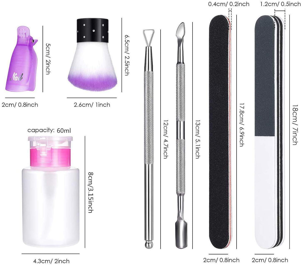 Nail Polish Gel Remover Tools Kit