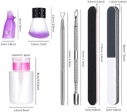 Nail Polish Gel Remover Tools Kit