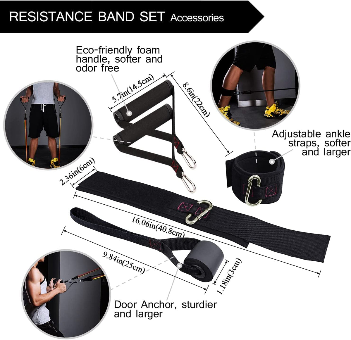 Resistance Band Training Set with Accessories