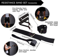 Resistance Band Training Set with Accessories