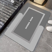 80 × 50 cm Quick-Dry Absorbent Bathroom Mat