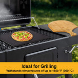 Black Ceramic Pizza Stone Pan Set