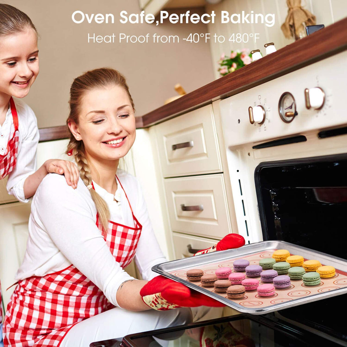 Silicone Baking Mat Macaron Mat Kit (16pcs Set)