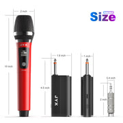 JYX Dual Rechargeable UHF Wireless Microphone Set