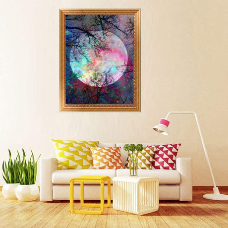 5D Bright Moon Diamond Painting