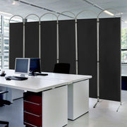188cm Folding 6-Panel Room Divider – 4 Colours