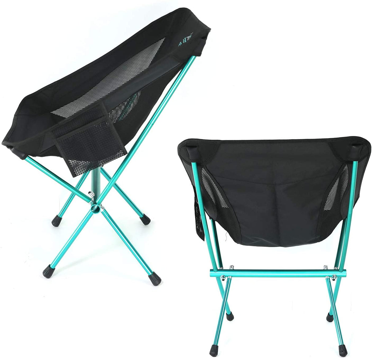 FE Active Folding Camping Chair - Compact, Lightweight & Portable Outdoor Chair. Great Camping Chairs for Adults & Kids. Ideal Travel, Backpacking, Fishing & Beach Gear