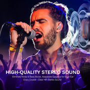 TOZO T10 Bluetooth 5.0 Wireless Earbuds with Wireless Charging Case IPX8 Waterproof TWS Stereo Headphones in Ear Earphones Built in Mic Headset Premium Sound with Deep Bass for Sport Khaki