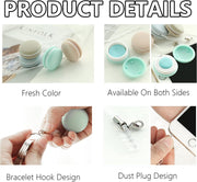 Mini Microfiber Screen-Cleaner Keychains – 4 Pack