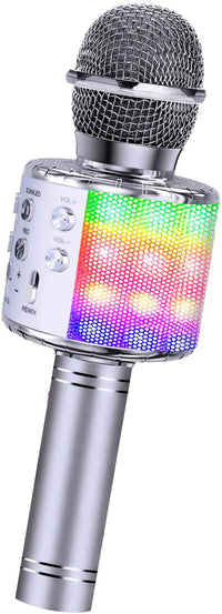 BlueFire 4-in-1 LED Bluetooth Karaoke Microphone – 4 Colours