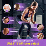 Aoralivre Fabric Resistance Bands 2 Pack