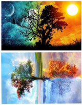 2 Pack DIY 5D Diamond Painting Kit