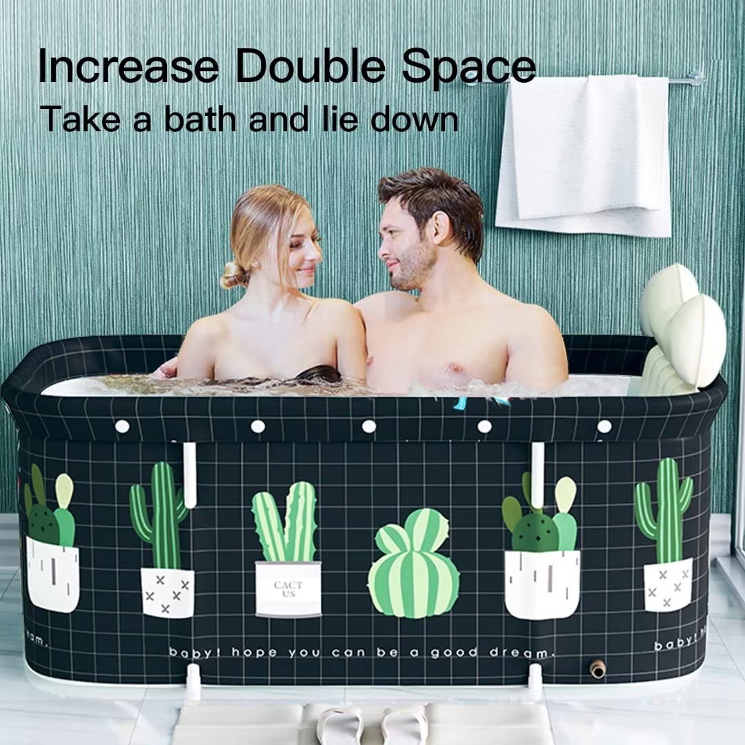 120 cm Foldable Adult Soaking Tub – Cactus