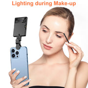 Rechargeable 60-LED Selfie & Video Light – Clip Mount