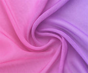 102 × 160 cm Pink-Purple Ombré Sheer Curtain – 1 Panel