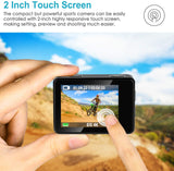 4K WiFi Sports Action Camera + Accessories Set