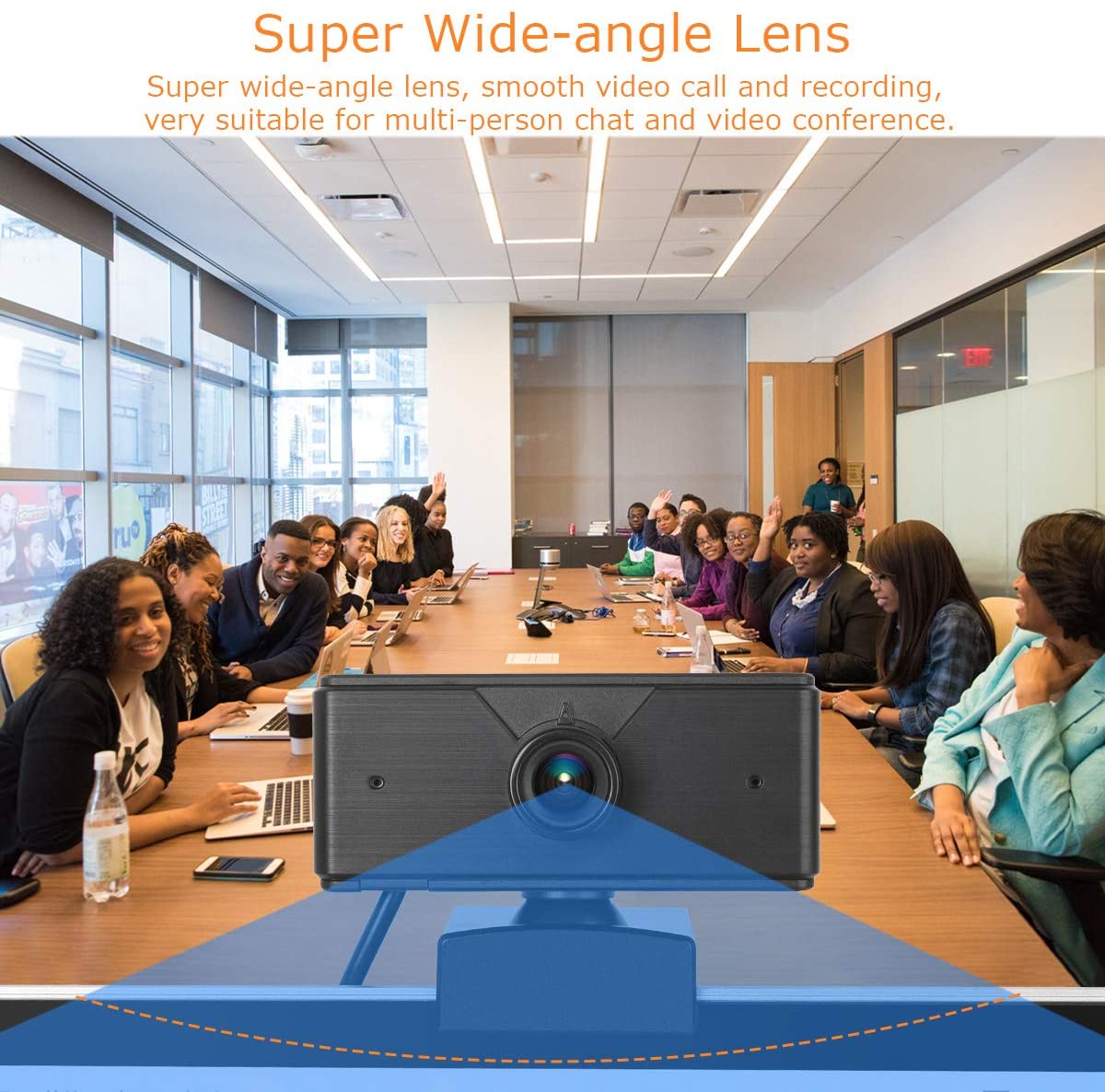 1080P Webcam with Built-in microphone