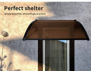 Mountview Window Door Awning Canopy Outdoor Patio Sun Shield Rain Cover 1 X 1.2M