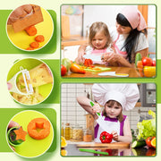 13-Piece Children’s Kitchen Tool Set for Supervised Cooking