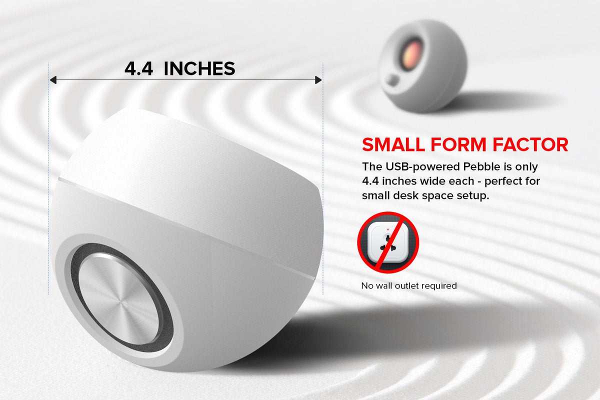 Creative Pebble 2.0 USB Desktop Speakers