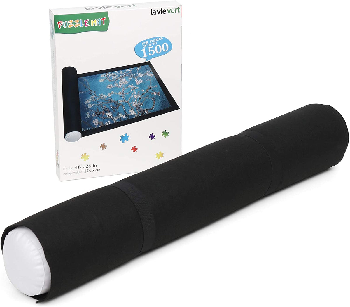 Roll-Up Jigsaw Puzzle Storage Mat – Up to 1,500 Pieces