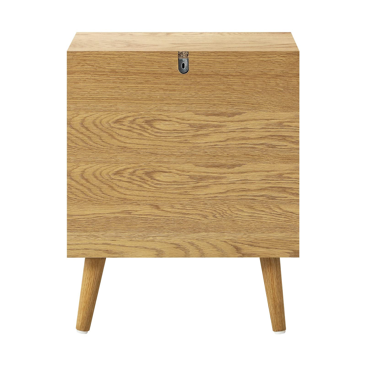 Wooden Bedside Table with 2 Drawers