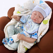 Sleeping Reborn Baby Doll, 22 Inch Lifelike Baby Doll Boy