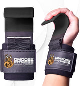 Weight Lifting Hooks Grip (Pair) - 8 mm Thick Padded Neoprene, Double Stitching, Non-Slip Resistant Coating – Secure Your Grip and Reach Your Goals with Premium Workout Hook Gloves.