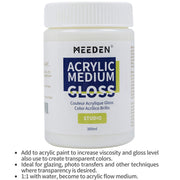 MEEDEN Acrylic Paint Set, 15 Colours 300ml/10.14 oz., Non-Toxic Acrylic Paints for Beginners and Artists to Create Art & DIY Projects on Canvas, Wood, Ceramics, Paper & Glass