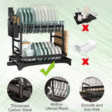 Kitchen Storage Rack, Multifunctional Dish Rack, Tableware Storage Rack, Tableware Drain Rack, Kitchen Utensil and Dish Storage, Chopstick Storage, Knife Holder, Cup Holder