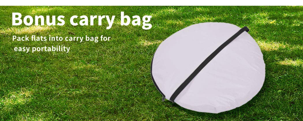 4-Person Pop-Up Beach & Camping Shelter with Carry Bag