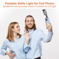 Rechargeable 60-LED Selfie & Video Light – Clip Mount