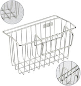 Sponge Holder, Sink Caddy Kitchen Brush Soap Dishwashing Liquid Drainer Rack - Stainless Steel