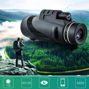 40x60 BAK-4 Monocular Kit with Phone Adapter & Tripod