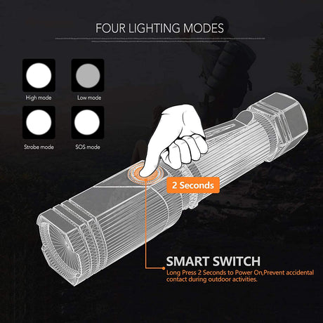 N7 600 Tactical Flashlight
